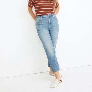 Madewell Curvy Perfect Vintage Jean in Enmore Wash, Size 33